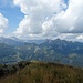 Blick auf die Radtstädter Tauern im Südwesten...