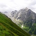 da ging früher der Lüsener Ferner ins Tal, rechts davon Lüsener Fernerkogel