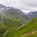 in der MItte die Franz-Senn-Hütte