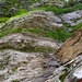plattige Stelle am Zugang ins Große Horntal