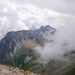 vom Basslerjoch, in der Wolke wohl der Habicht