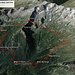 Traversata Val Merdarola-Valle dell'Oro: traccia.