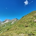 Um nicht den gleichen Weg zurückgehen zu müssen, stiegen wir über den Südrücken ab.