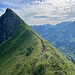Ein Highlight: der unschwierige Weg hinauf zum Mettentalhorn. Auch hier zeigt sich, dass der Grat nicht "messerscharf" ist