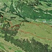 mein GPS Aufzeichnung der Bergtour