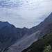 Gleiche Stelle Blick nach Osten übers Laglkar ins Gesäuse.