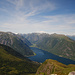 Blick vom Gipfel nach Norden...