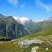 Aufstieg vom Matreier Tauernhaus zum Grünsee<br />Blick nach Westen ins Innerglöss