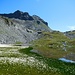 Grausee (2500 m)<br />Blick nach Nordosten