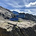 das ex auf dem Schild tut schon weh - hoffentlich bauen Sie die Soveltrahütte bald wieder auf