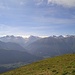 Blick zu Bergen der Leonegruppe
