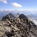 Rückblick vom Südgipfel des Strahlgrates zum Strahlhorn