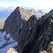 Blick voraus bei Rückkehr über den Strahlgrat