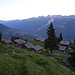 Beim Abstieg nach Fiesch komme ich an diesen Hütten vorbei.