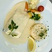 für uns beide heute ein Fischmenu ...