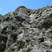 Ein Fixseil, seltener Anblick in Frankreich