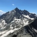 Blick zum beeindruckenden Nachbarn Pointe de l'Échelle - freut mich, dass ich schon oben war :)