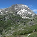 Weg unter dem Refuge de la Fournache
