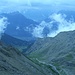Das Wetter trübt zusehends ein und wir hoffen, dass es auf dem Weiterweg zur Hanauer Hütte nicht zu ungemütlich wird..