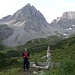 Äußerst formschön wirkt die Dremelspitze von der Hanauer Hütte