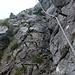 Erster Steilabschnitt im Rückblick.