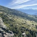 Rückblick zum Rif. Sponda und weiter unten der Alpe Sponda