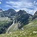 das Barone Dreigestirn (Corona di Redorta, Madas und Pizzo Campala)