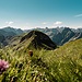 Weiterweg zum kleinen Seekopf bereits zu erkennen