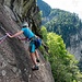 Start in die lange Querung