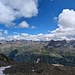 Die Stubaier Alpen mal kurz mit weniger Wolken