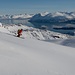 Abfahrt am Gletscher