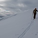 Aufstieg im oberen Bereich