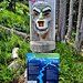 Poste No 3 sur le sentier des Masques. 