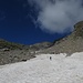 Quando ci sono nevai li sfruttiamo