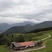 Tiefblick zur Angerlalm