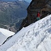 Beginn der Abseilpiste