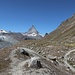 Blick auf den Hangweg nach Rotenboden