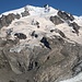 Knapp 1800 Höhenmeter über der Monte Rosa Hütte erhebt sich die Dufourspitze.