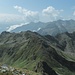 Rückblick auf dem Weg zur Dannelspitze
