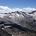 Ausblick nach Süden zu den Hornspitzen.