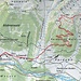 Route von Monbiel zur Fergenhütte