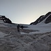 Aufstieg über den Glacier de Tré la Tête