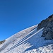 Die Schlüsselstelle auf dem Glacier de l'Armancette