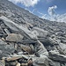 Felsblöcke auf dem Weg zum Pizzo Forno