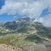 Sicht auf den Nufenenpass von Höhe Firnfeld