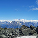 Sur la crête Schwarzhorn - Rothorn, vue sur le Bietschhorn. 