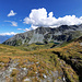 Col de Parilet, vue sur le vallon de Märetschi.