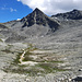 Haut vallon de Märetschi et le Märetschibach, à sec. 