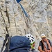 Einstieg Klettersteig