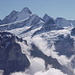 Schreckhorn mit Oberem Grindelwaldgletscher